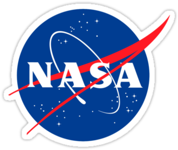 Cute/aesthetic/tumblr Stickers - Nasa Logo Apollo 11 (375x360), Png Download