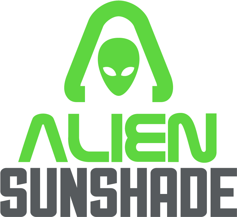 Alien Sunshade Logo (903x799), Png Download