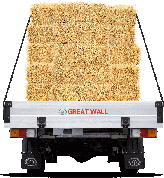 Steed Single Cap Diesel Rear Hay - Cement (710x595), Png Download