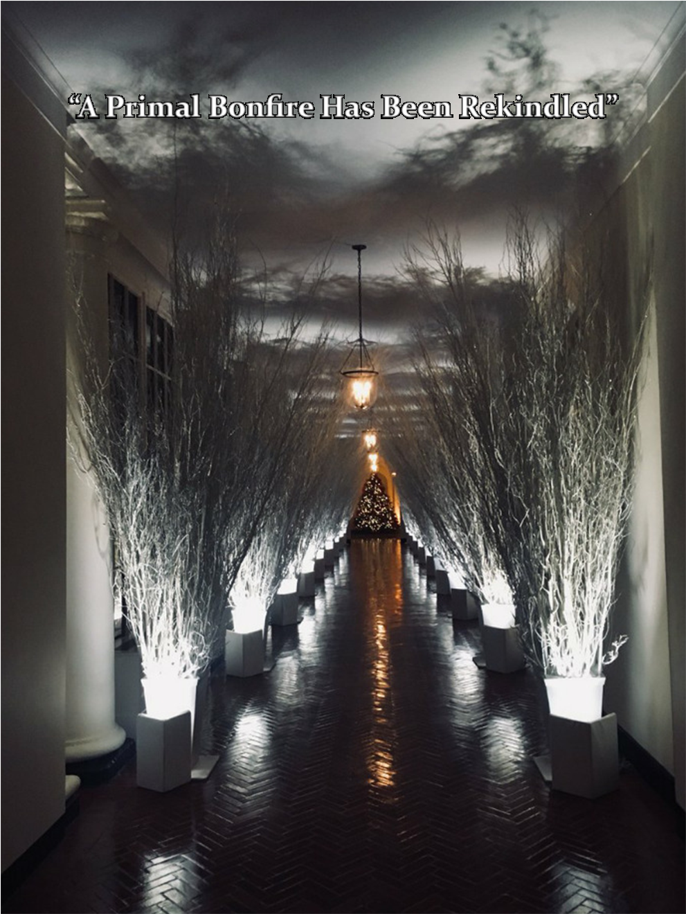 Right After Defeating The Rotten In Dark Souls 2 - White House Christmas Meme (1009x1744), Png Download