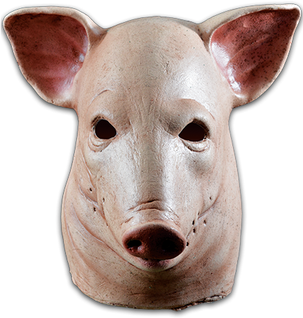 Blood Pig Mask - Trick Or Treat Studios Blood Pig Mask (436x639), Png Download