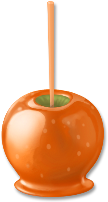 Candy Apple Png - Kandierter Apfel Png (664x664), Png Download
