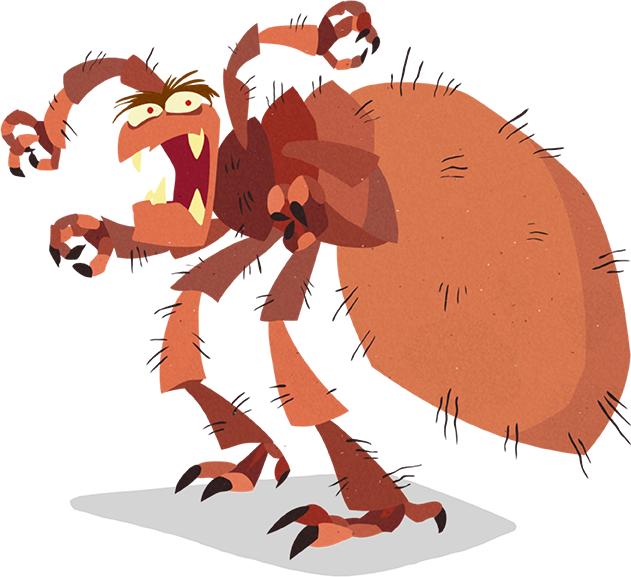 Fleas Can Also Transmit Diseases, Such As Bartonellosis - Parasitism (631x577), Png Download