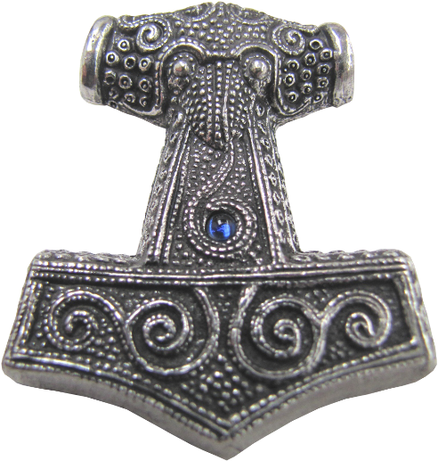 This Stunning Thor's Hammer Pendant Is Based On A 10th - Skane Hammer (550x550), Png Download