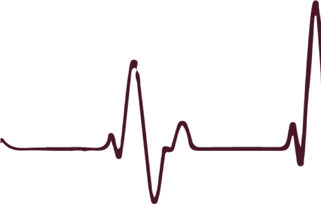 Vector Heart Wave - Heart Rate Art Art (640x480), Png Download