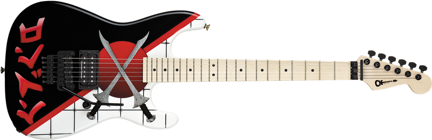 Warren Demartini Usa Signature San Dimas®, Maple Fingerboard, - Charvel Guitars Warren Demartini (886x300), Png Download