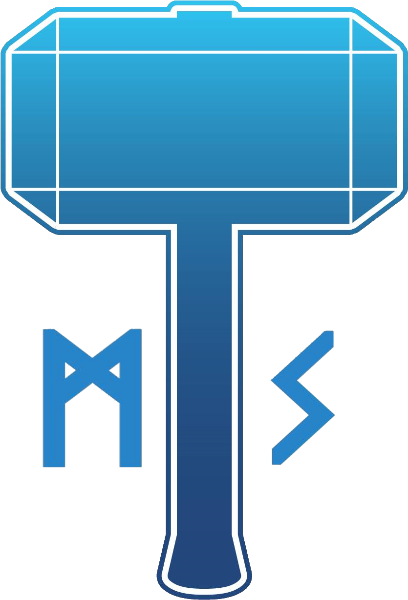 Sometimes You Need The Mighty Hammer Of Thor To Defend - Sign (1023x1324), Png Download