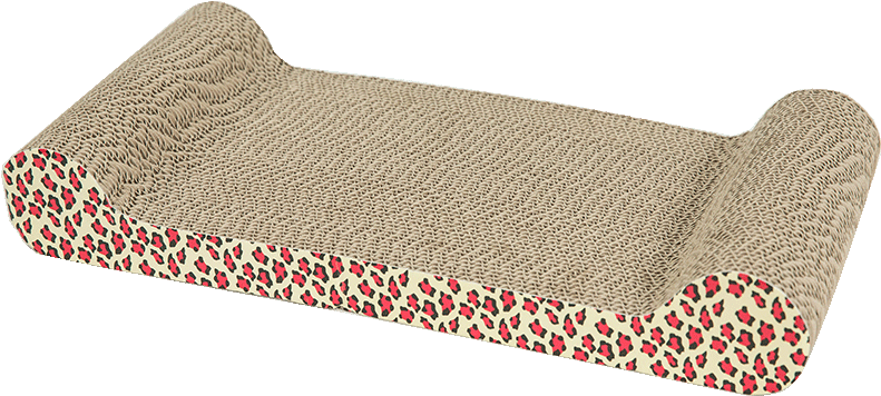 Cat Scratch Board Corrugated Paper Claw Plate Large - Mattress (800x800), Png Download