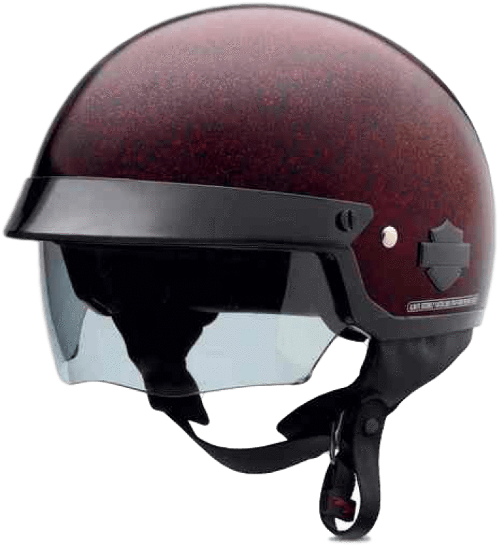 Women's Paramount Sun Shield Half Helmet - Motorcycle (800x800), Png Download