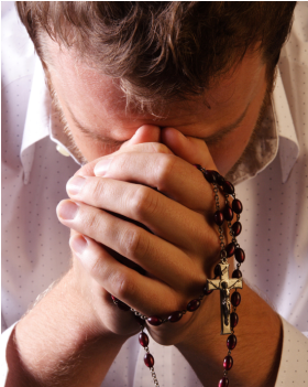 “why Do Catholics Pray 'repetitious Prayer' Like The - Holy Rosary (660x350), Png Download