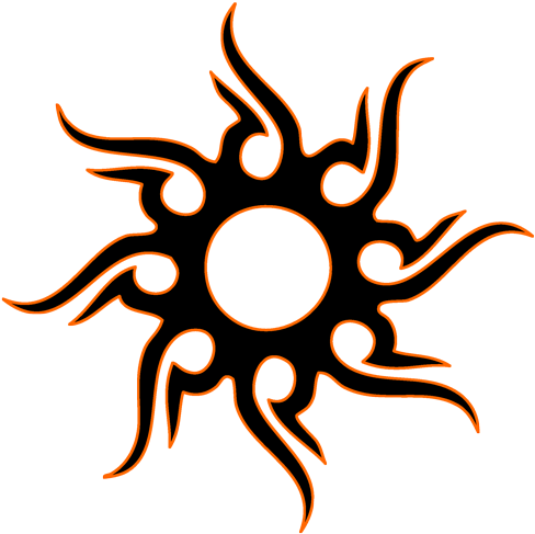 Transparent Tattoos Sun Moon - Star Of David Eight Points (500x500), Png Download