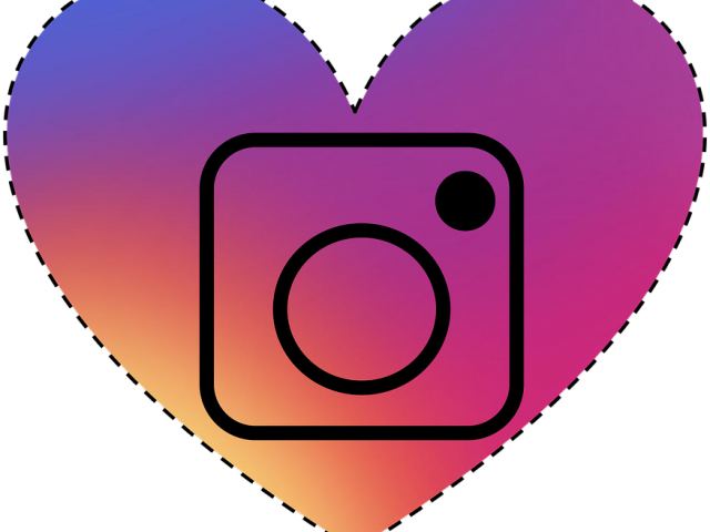 Instagram Heart Png Transparent Images - Instagram - Free Transparent