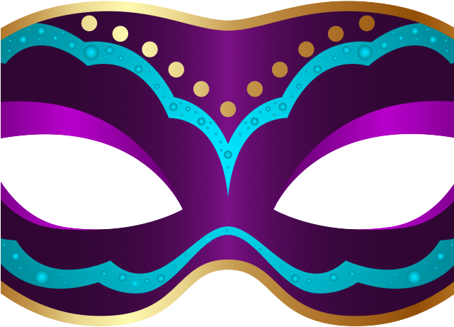 Masquerade Mask Clipart - Mask Clipart (640x480), Png Download