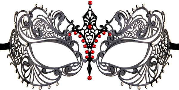 Free Masquerade Mask Png - Pretty Masquerade Masks (600x331), Png Download
