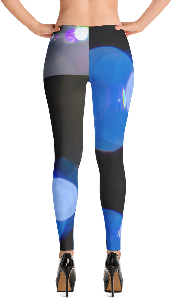 Lens Flare Leggings - Imagineavalon Christmas Leggings, Christmas Clothing, (1000x1000), Png Download