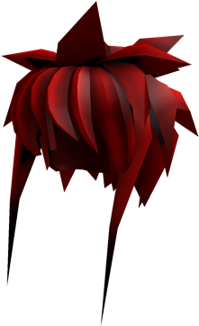 Download Red Cartoon Hair Red Awesome Hair Roblox Png Image With No Background Pngkey Com - roblox 420x420