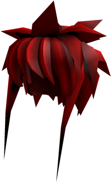 red long hair roblox