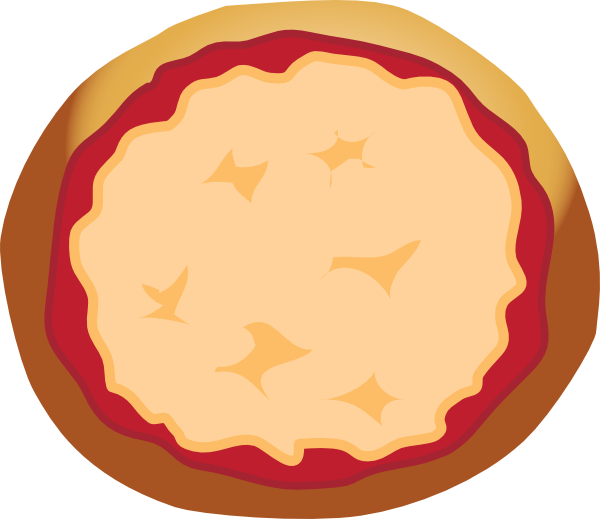 Pizza Clipart Free At Getdrawings - Pizza Cheese Clip Art (600x519), Png Download