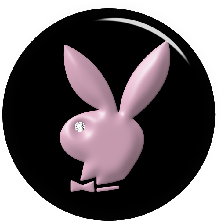Lacarolita Pb Bunny Button1 - Rabbit (500x500), Png Download