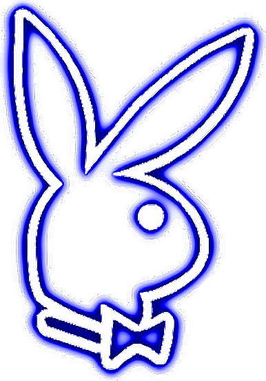 Report Abuse - Playboy Png Neon (386x552), Png Download