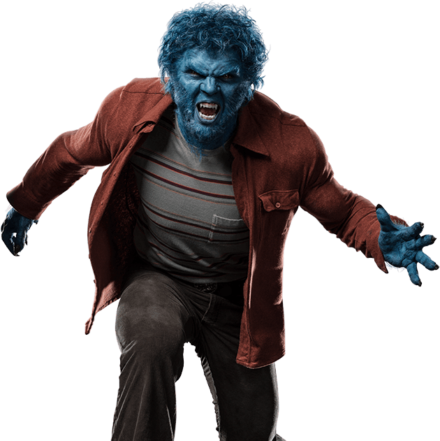 X-men Png Image - X Men Beast Png (630x631), Png Download