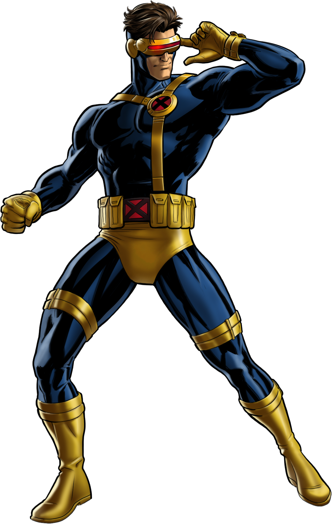 Cyclops X Men Png - Ciclope X Men Comic (1086x1711), Png Download