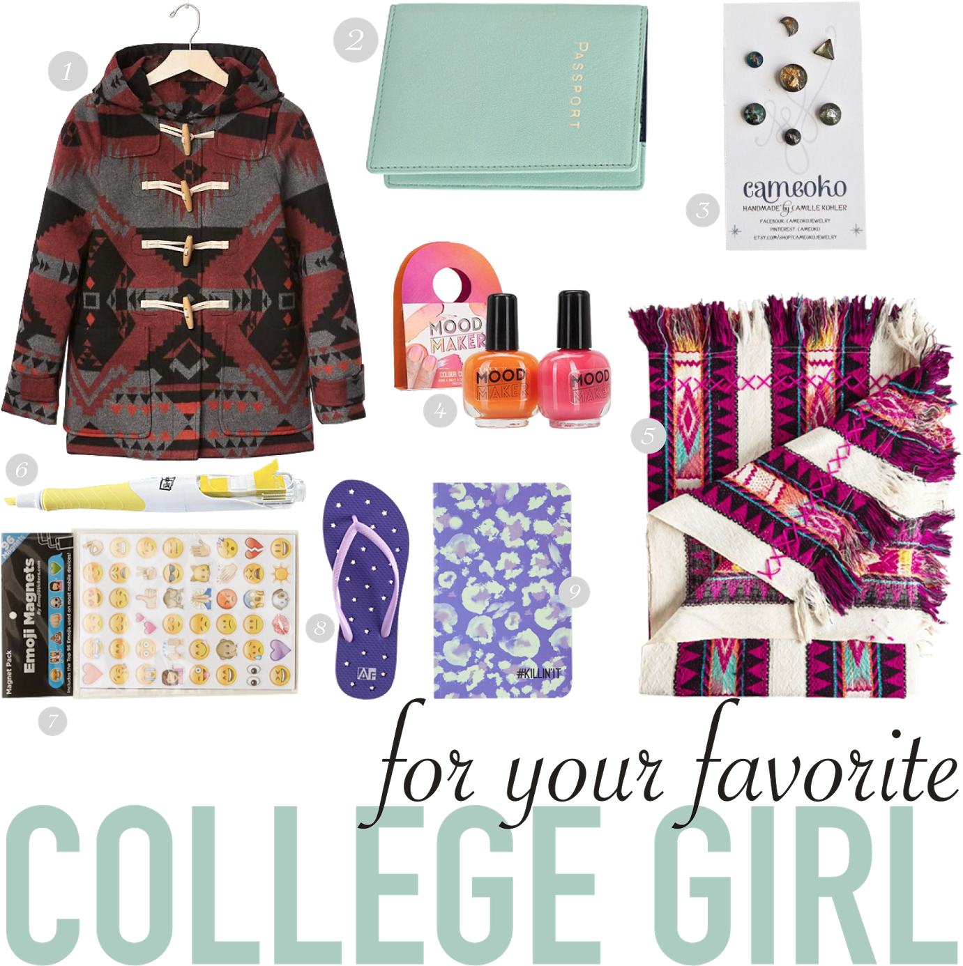 After Two Semi-silly Gift Guides In A Row, I Figured - College Girl Gift (1600x1600), Png Download