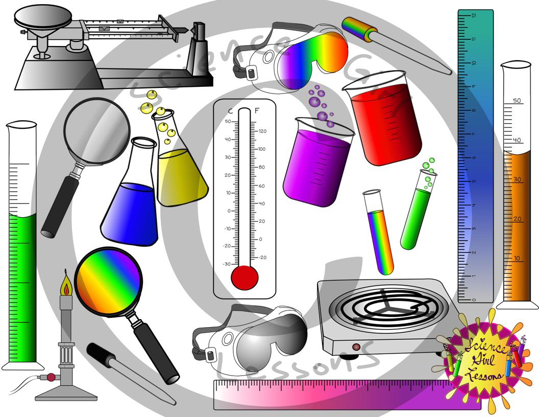 Science Lab Png High Quality Image - Clip Art Science Tools (1024x791), Png Download