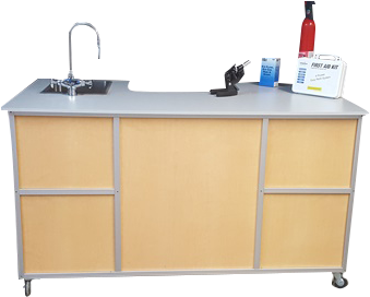 Science Workstation Instructor's - Science Desk Png (350x350), Png Download