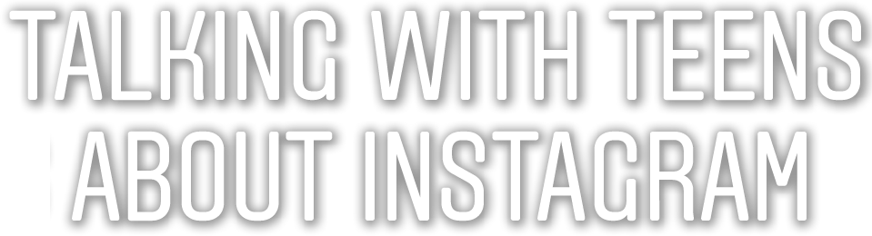 Talking With Teens About Instagram Talking With Teens (959x260), Png Download