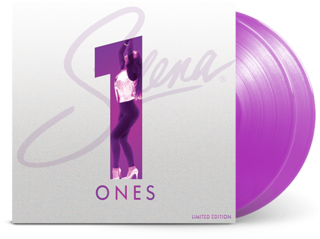 Limited Edition Selena "ones" Purple Double Lp - Selena Quintanilla Ones Vinyl (480x480), Png Download