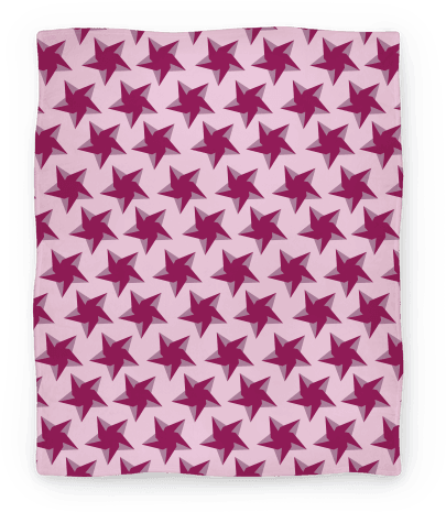 Pink Star Pattern Blanket - Pink Star Pattern Tote Bag: Funny Tote Bag From Lookhuman. (484x484), Png Download