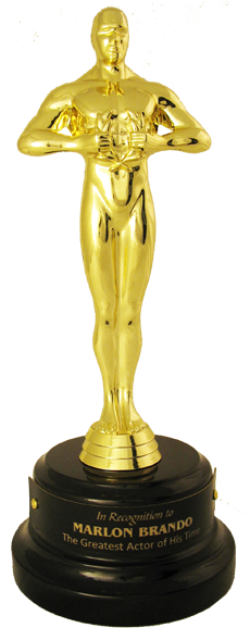 Academy Awards Oscar Trophy - Academy Awards (580x580), Png Download