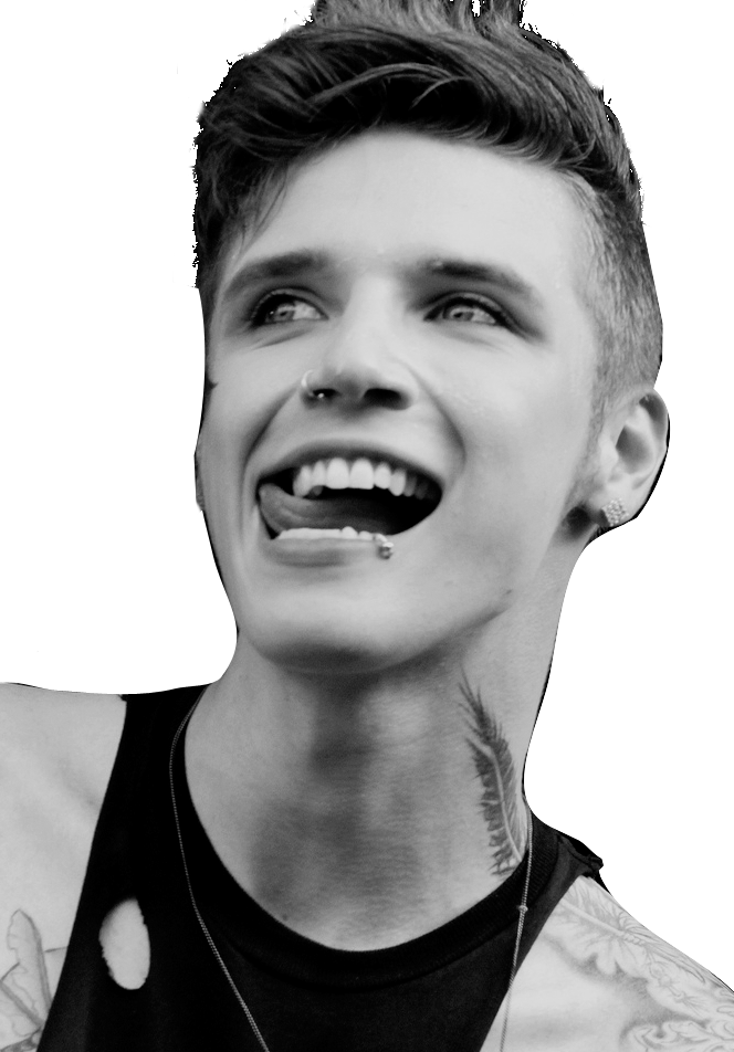 #andy Biersack #andy Sixx #black Veil Brides #transparent - Andy Biersack (400x573), Png Download