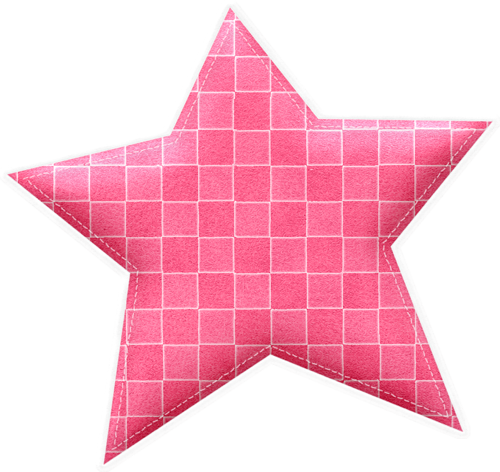 Pink Star School Clipart, Clipart Boy, Star Clipart, - Clip Art (500x472), Png Download