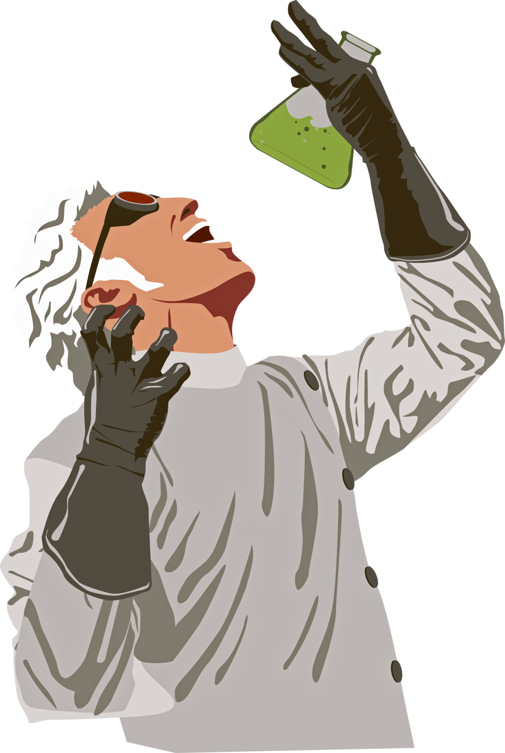Secret Lab "doctor Science" Character - Science Doctor Png (1000x1491), Png Download
