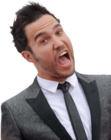 #andy Biersack #black Veil Brides #transparent Bands - Punk Rock (400x497), Png Download