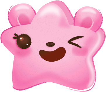 C-007 Sheila Star - Cartoon (440x440), Png Download