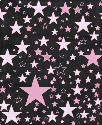 Pink Stars Duvet Cover 86"x70" - Star (500x500), Png Download