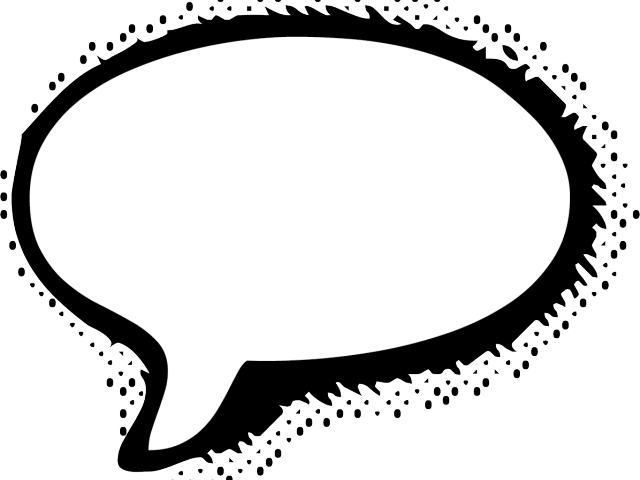 Speech Bubble Comic Png (640x480), Png Download