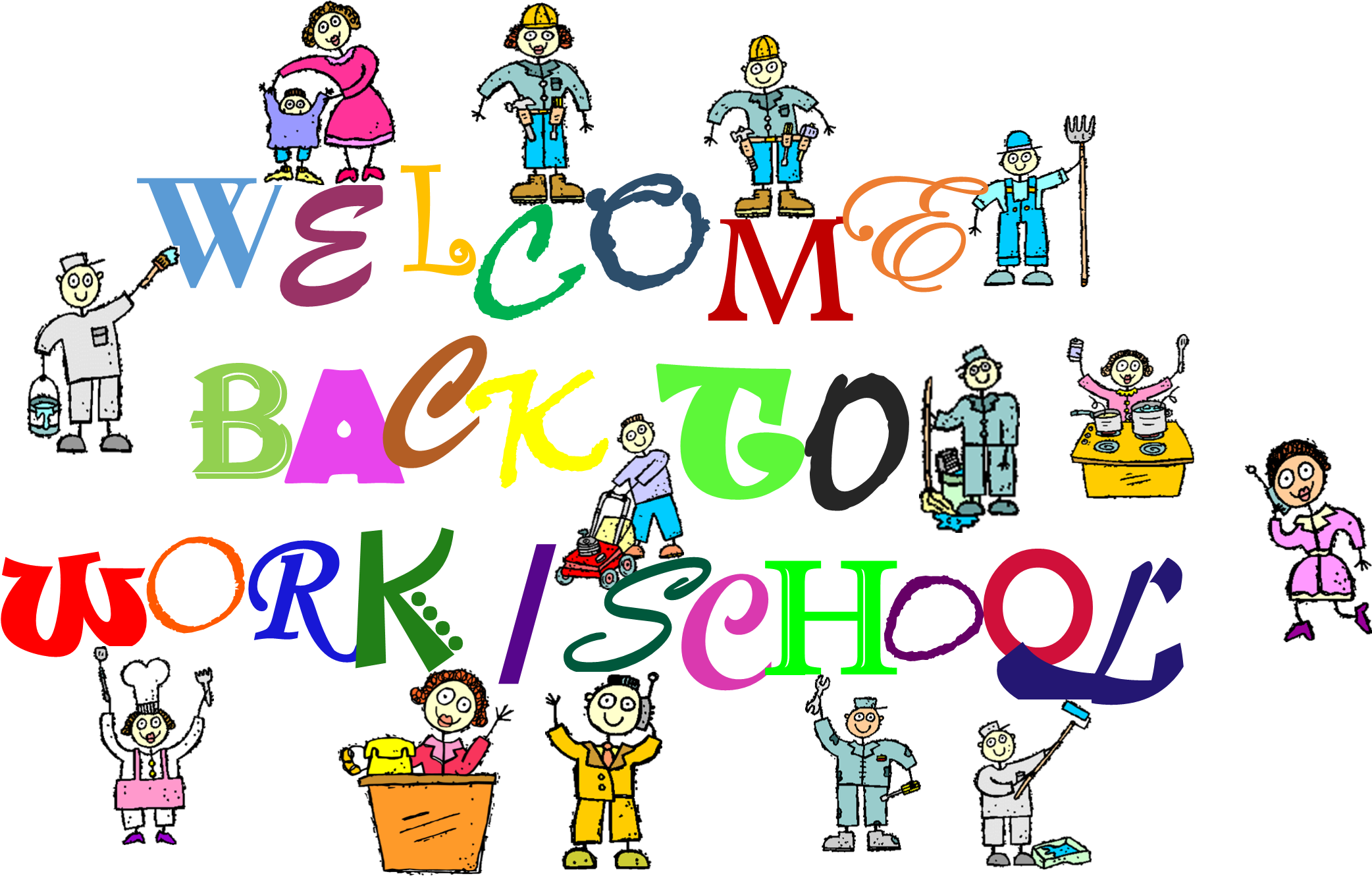 Transparent Welcome Back To School Graphic Free Stock - Welcome Back (2100x1330), Png Download