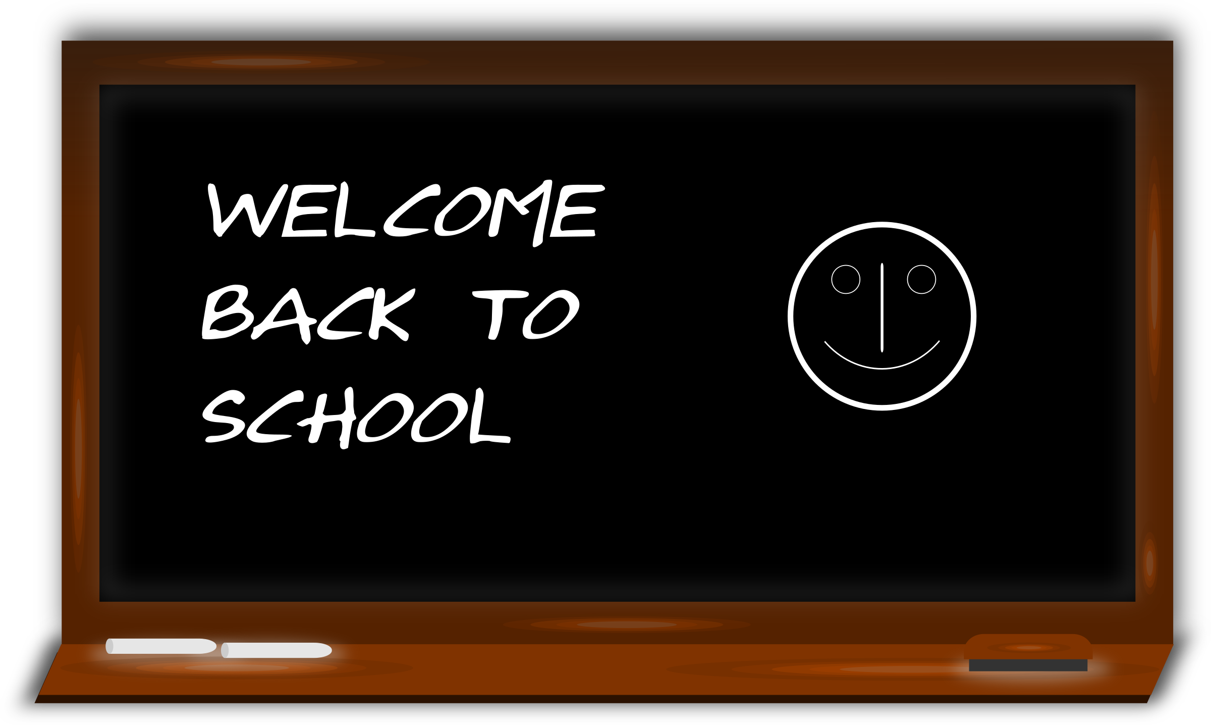 Welcome Back From Vacation - Teachers Board Png (2400x1440), Png Download