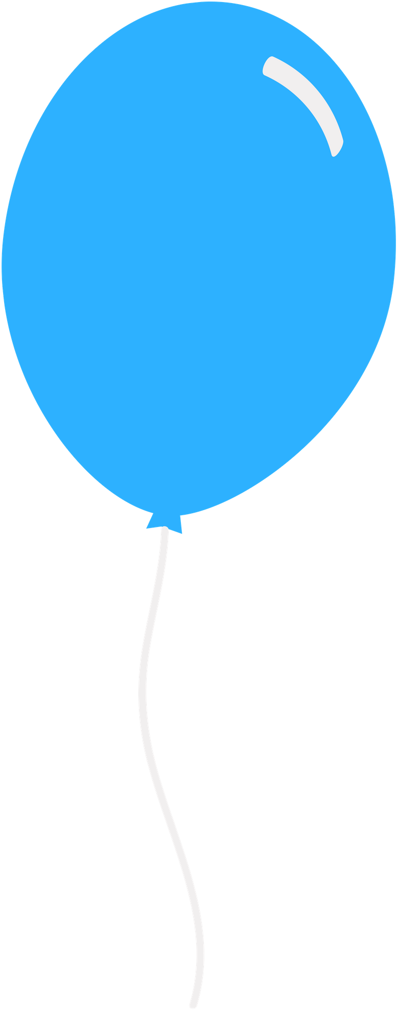 Blue Balloon Png - Balloon (1588x2246), Png Download