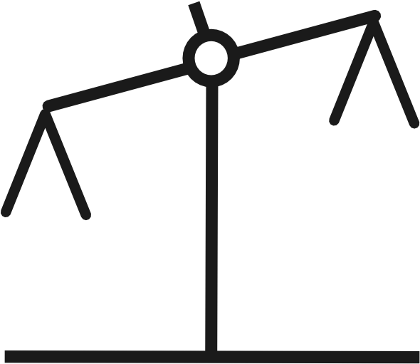Scale Clip Art At Clker - Balance Clipart (600x519), Png Download