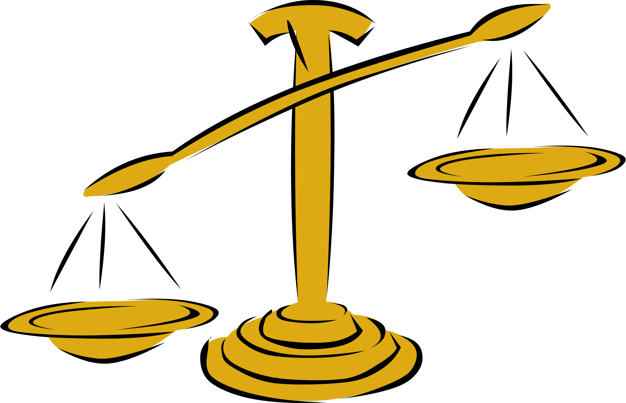 Scale Clipart Balance Weight - Balance Beam Scale Clip Art (2400x1548), Png Download