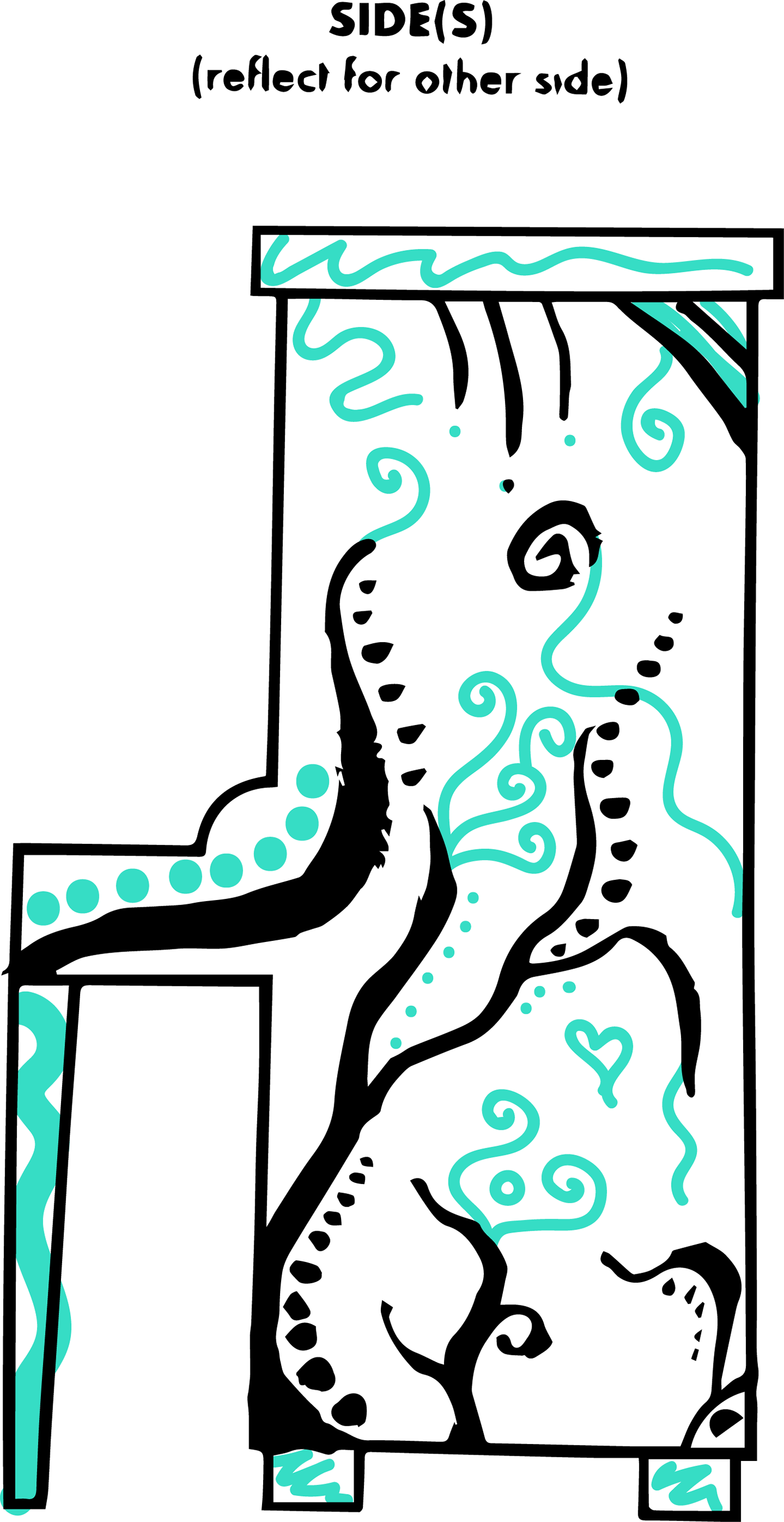 Image 2 - Right (1400x2716), Png Download