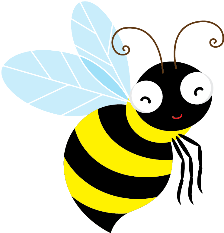 Vector Library Collection Of Free Bee Kid Download - Spelling Bee Without Background (742x773), Png Download