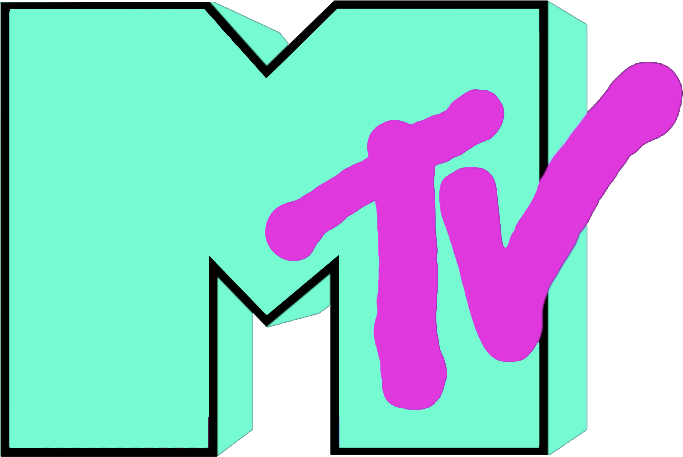 Mtv Logo Bumper - Portfolio (2368x1592), Png Download