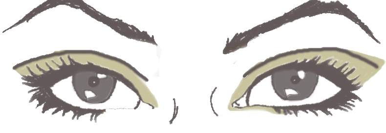 Highlight Or Use Neutral Shade To Brow Bone, Lid And - Thrust (790x272), Png Download