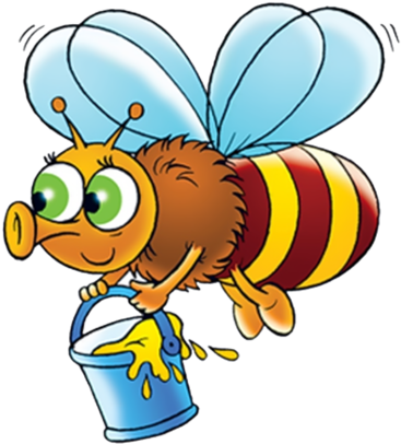 Abeilles,png - Con Ong Chăm Chỉ (600x560), Png Download